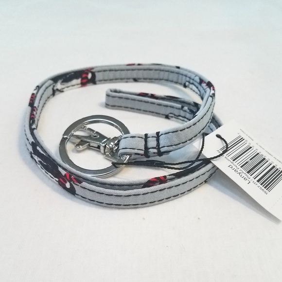 Vera Bradley Lanyard Key Id Holder Playful Penquin - Picture 2 of 2